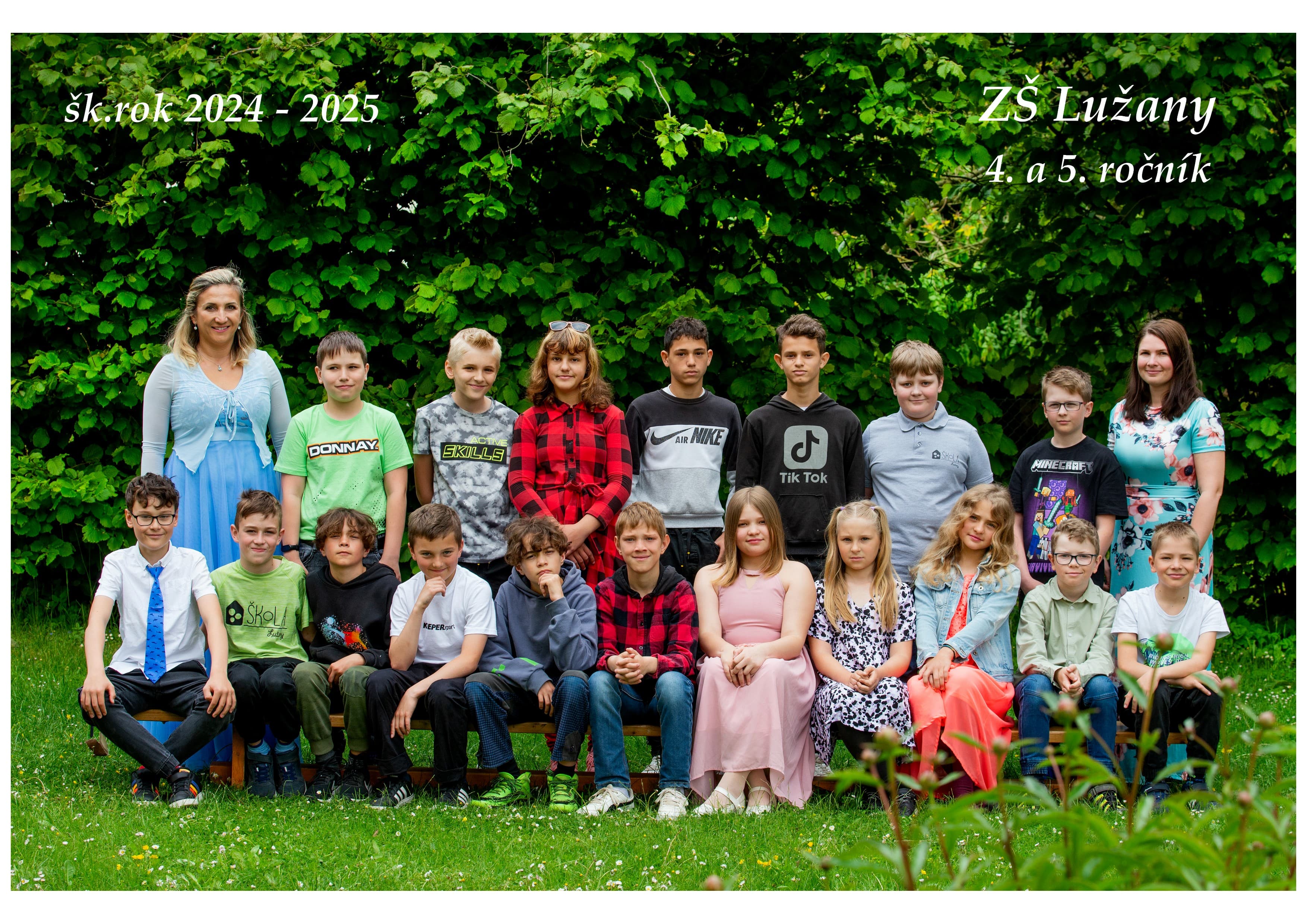 Základní škola - žáci ZŠ Lužany